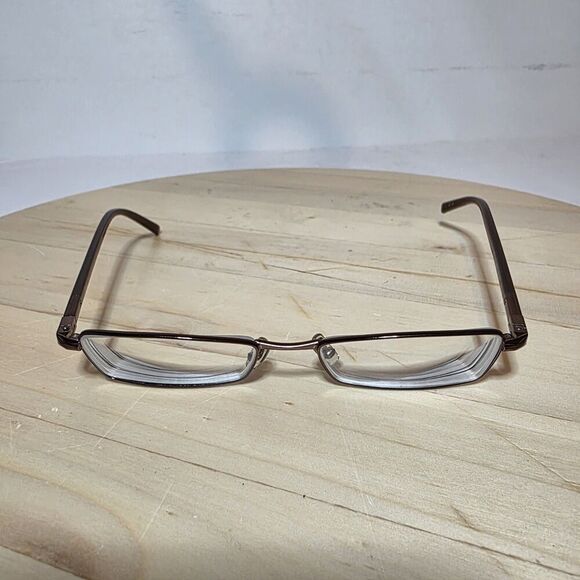 Ray-Ban RB 6103 2511 Rectangle Brown Eyeglasses Frame 51-17-140 Frames Only - Picture 1 of 8